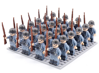Historic WWII Building Block Set