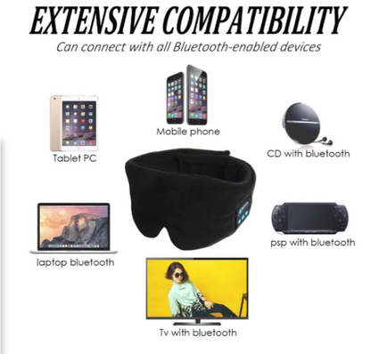Comfortable Sleep Earphones - Noise Cancelling Headband