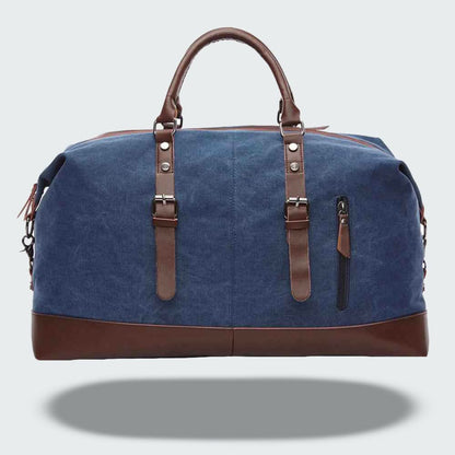 Stylish Leather Travel Holdall Bag – 54cm