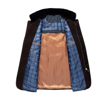 Thermal Men's Parka Coat - Warm Winter Outerwear