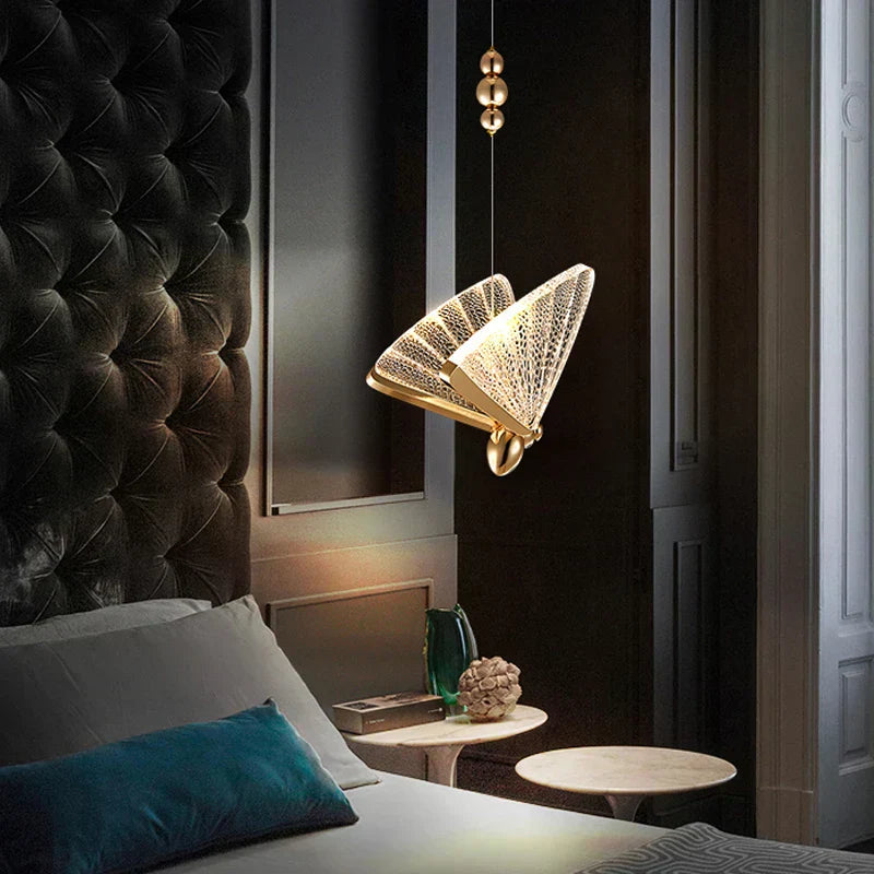 Stylish Unique LED Pendant Light with Floral Pattern