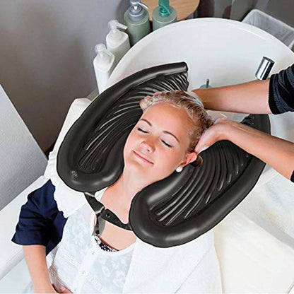 Compact Collapsible Shampoo Basin for Home Use - Halri
