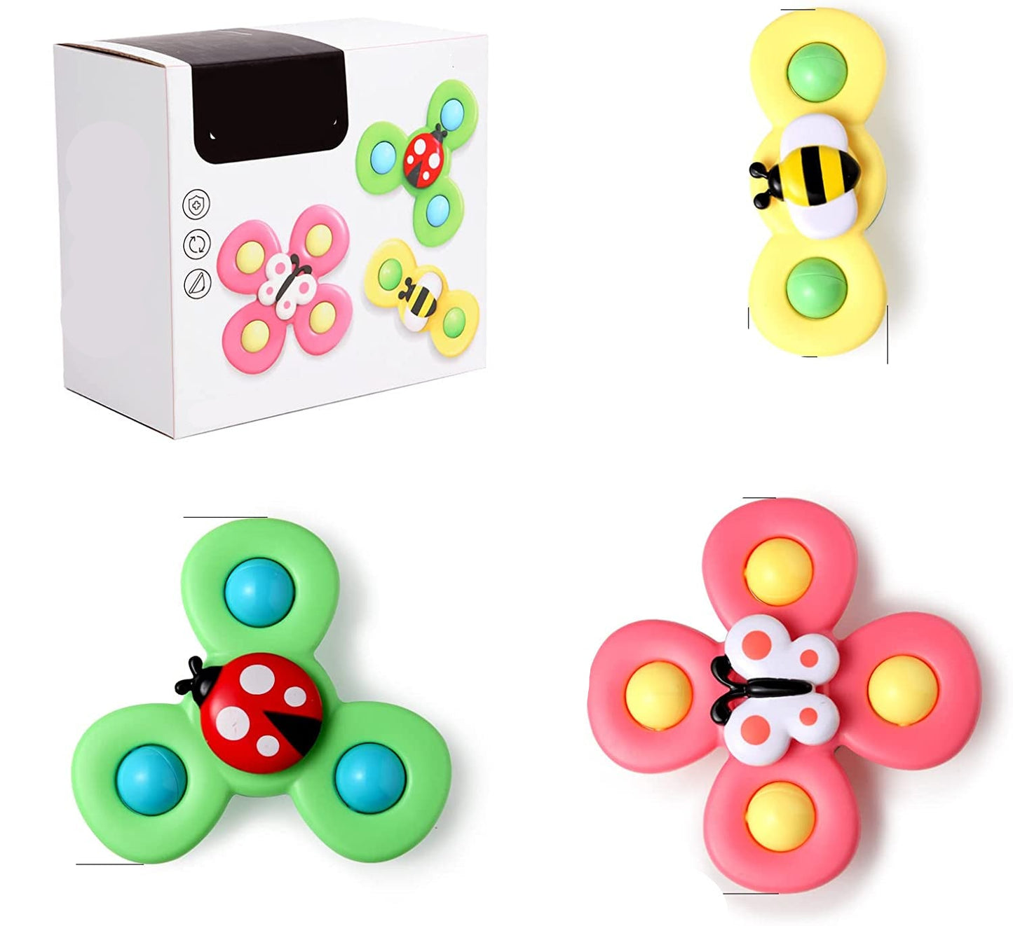 Fun Kids Bath Toys with Sensory Play - Halri