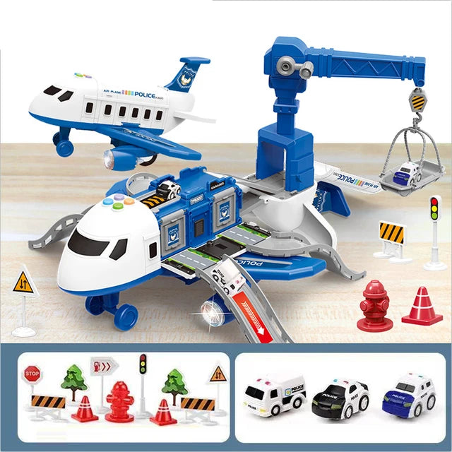 Fun Kids Play Airplane Toy Set