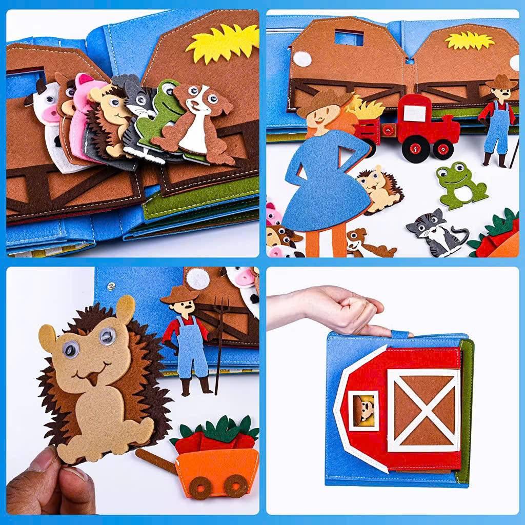 Interactive Felt Storybook for Creative Learning