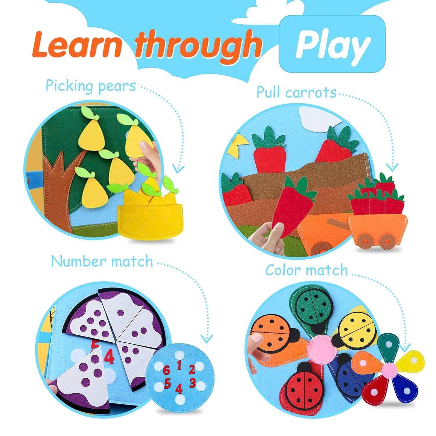 Interactive Felt Storybook for Creative Learning