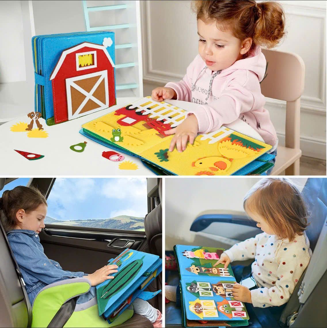 Interactive Felt Storybook for Creative Learning