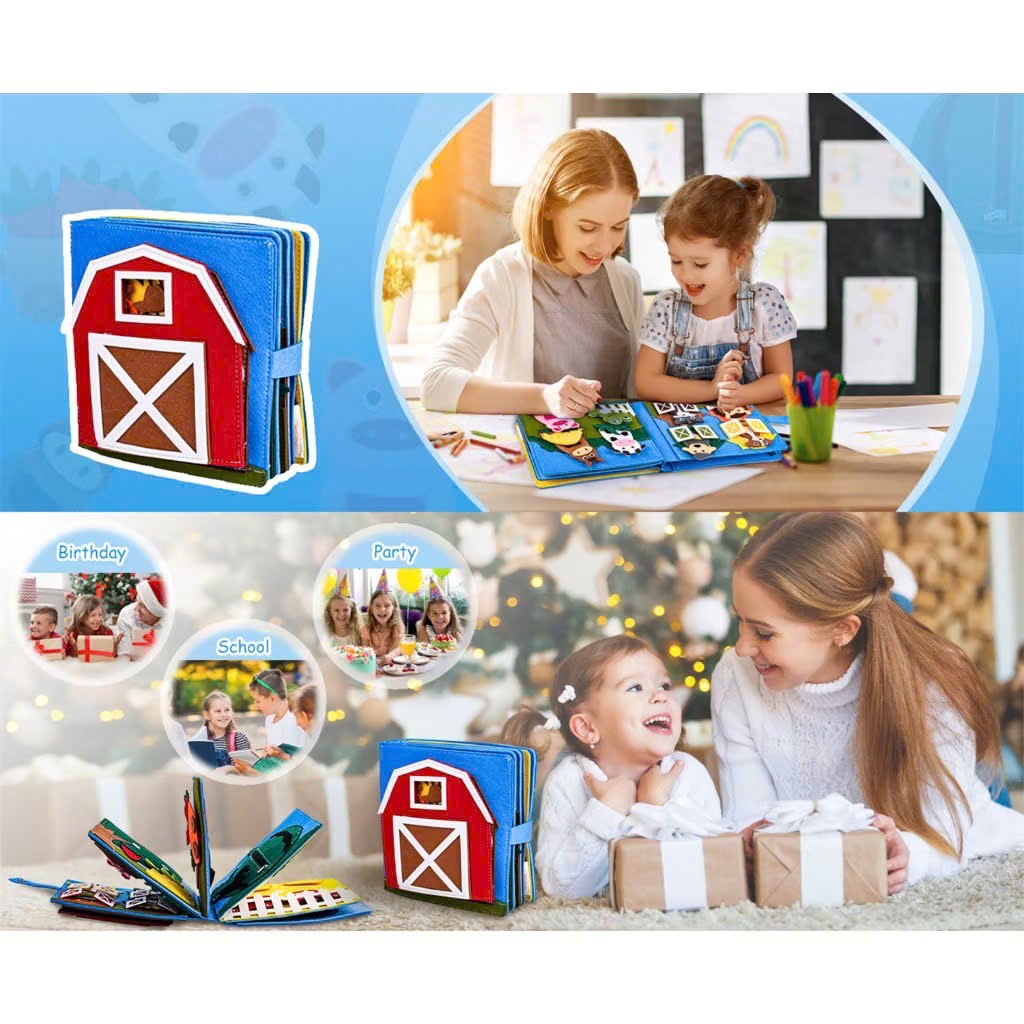 Interactive Felt Storybook for Creative Learning
