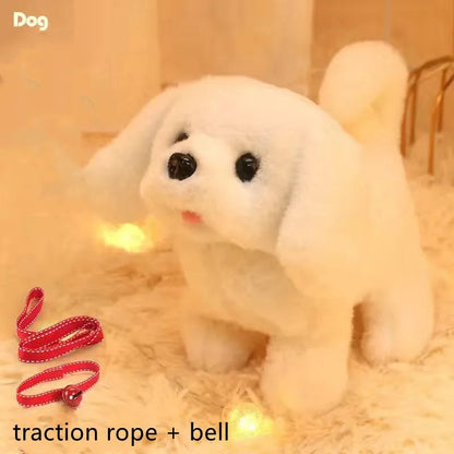 Interactive Walking Dog Toy - Early Learning & Emotional Development Buddy, Soft, Safe for Babies 6M+