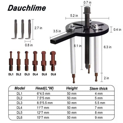 Internal Bearing Removal Puller Tool – Durable, Safe Material, Easy to Use, Comes with Storage Case