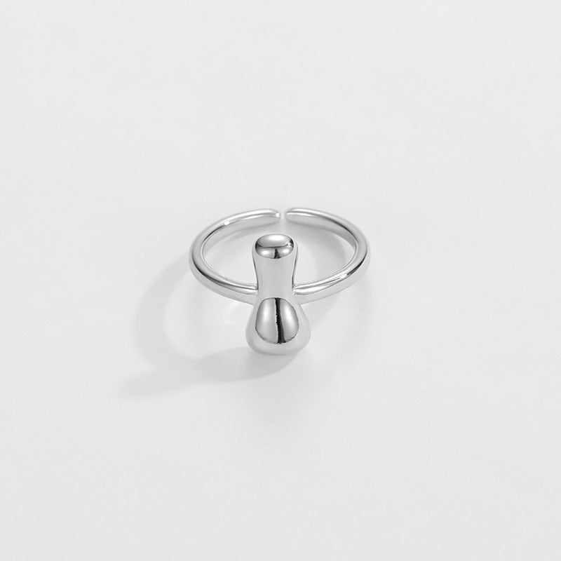 Personalized Fun Alphabet Initial Ring