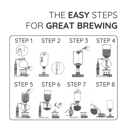 Premium Vacuum Coffee Brewing Pot