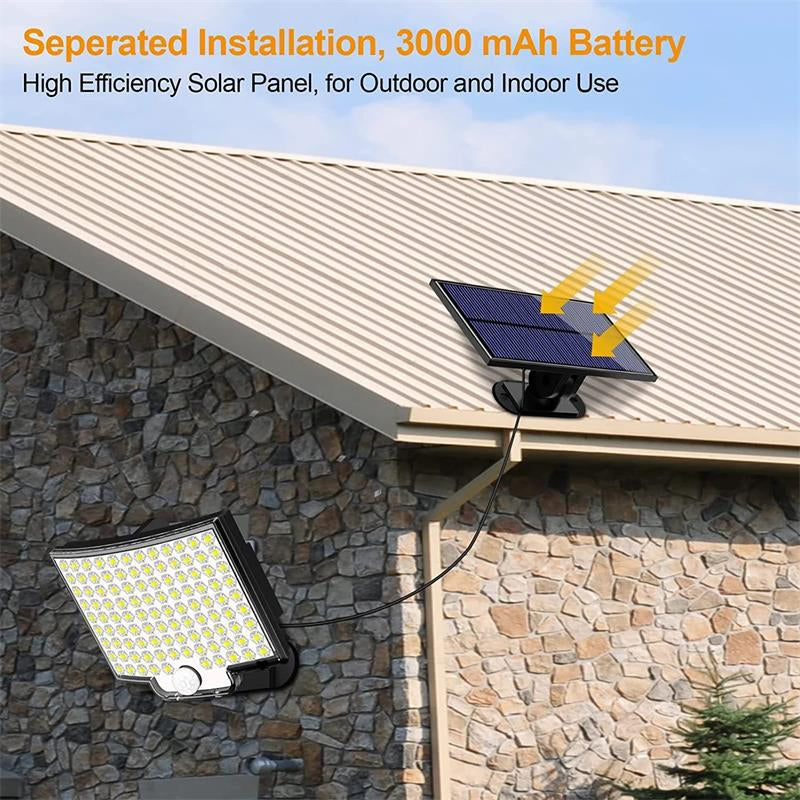 Bright Solar Powered Motion Security Light - Halri