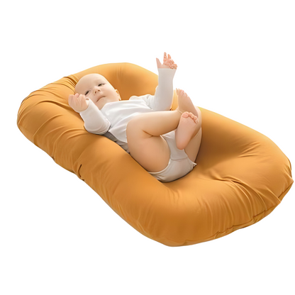 Cozy Baby Lounger - Large Soft Cotton Bed