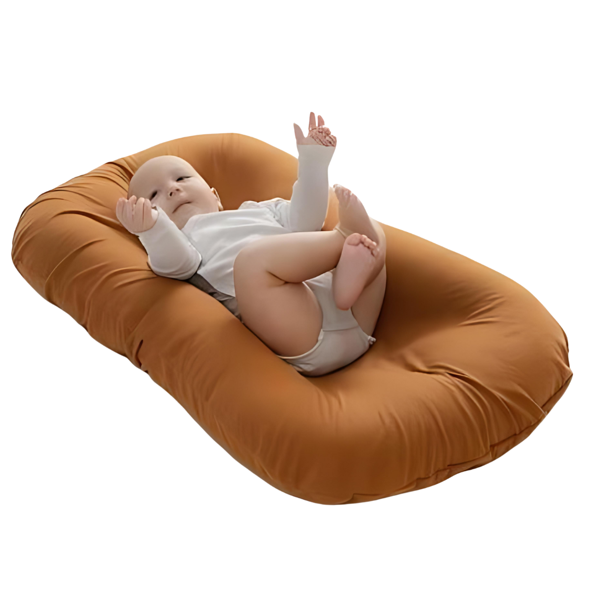Cozy Baby Lounger - Large Soft Cotton Bed