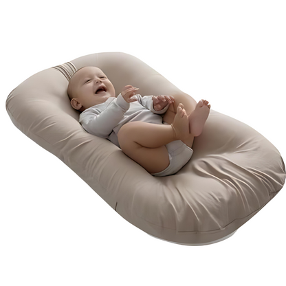 Cozy Baby Lounger - Large Soft Cotton Bed - Halri