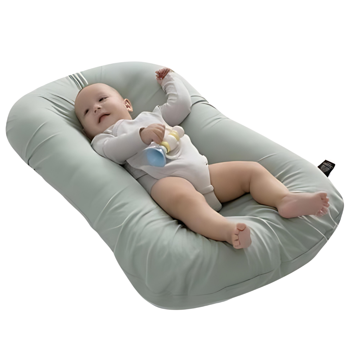 Cozy Baby Lounger - Large Soft Cotton Bed