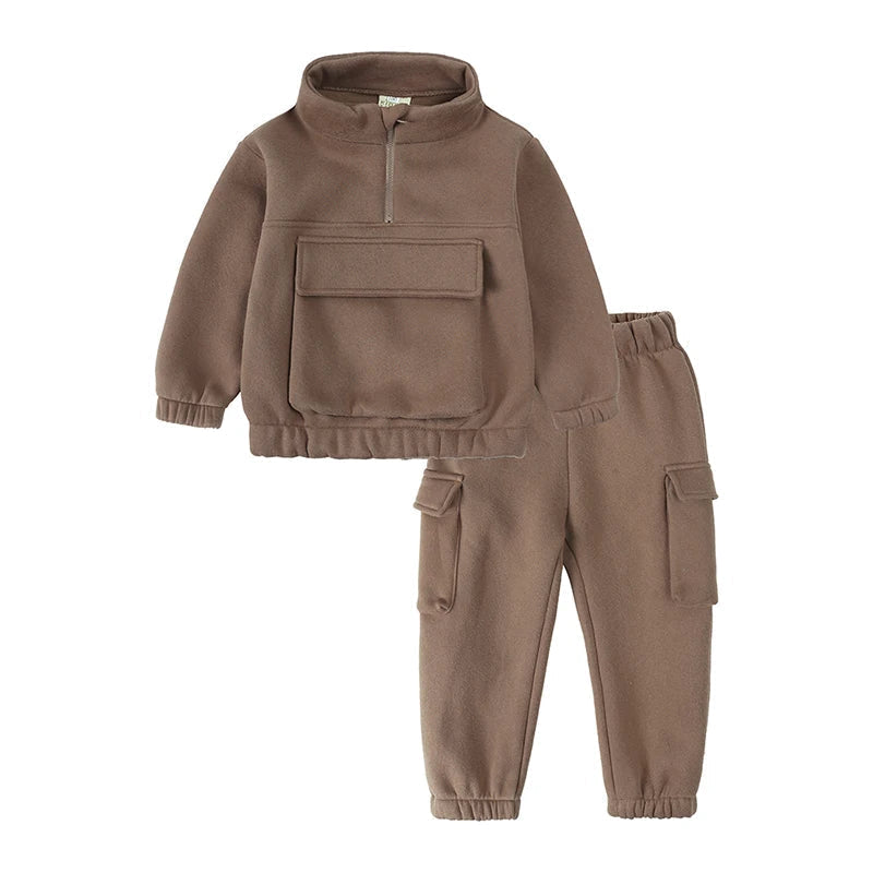 Cozy Kids Tracksuit Set