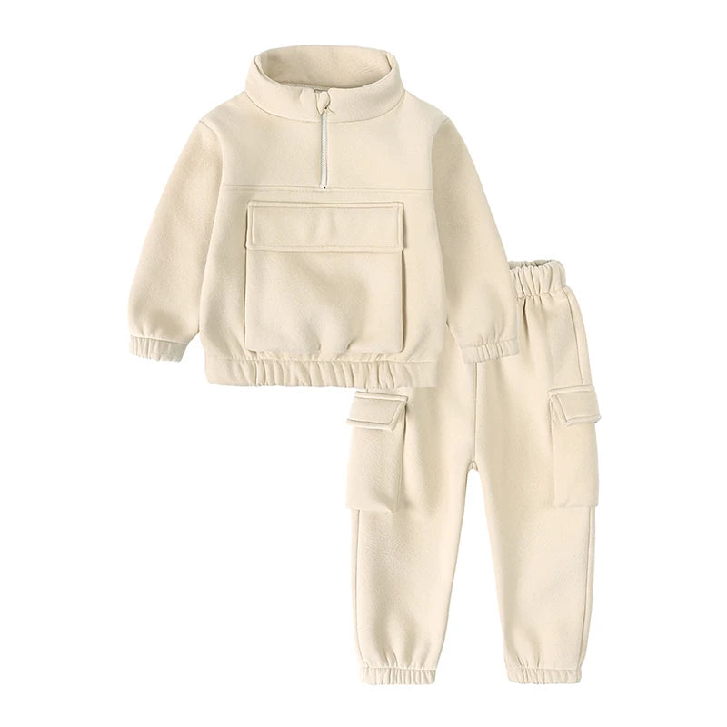 Cozy Kids Tracksuit Set