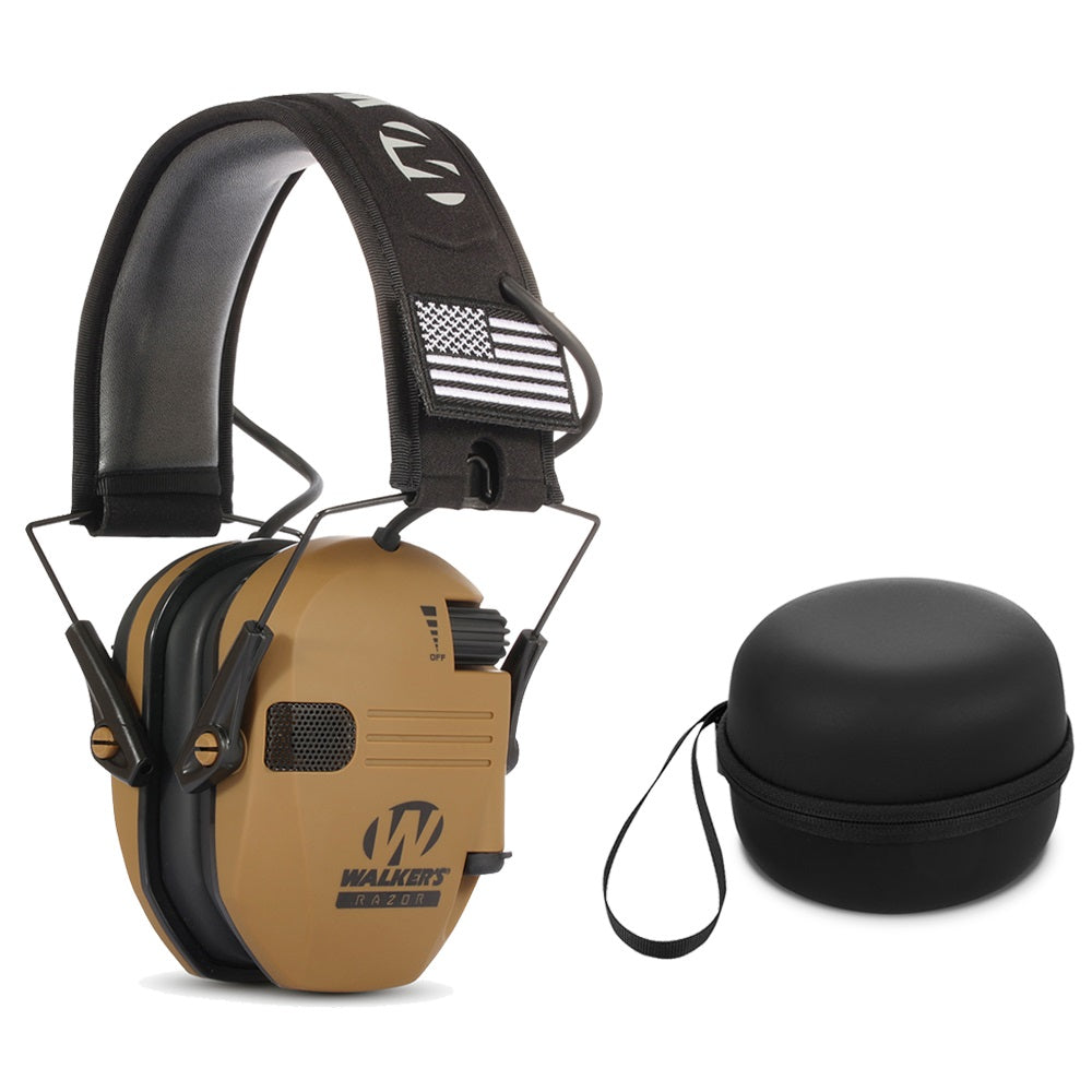 Soundproof Earmuffs for Gun Range and Work Use