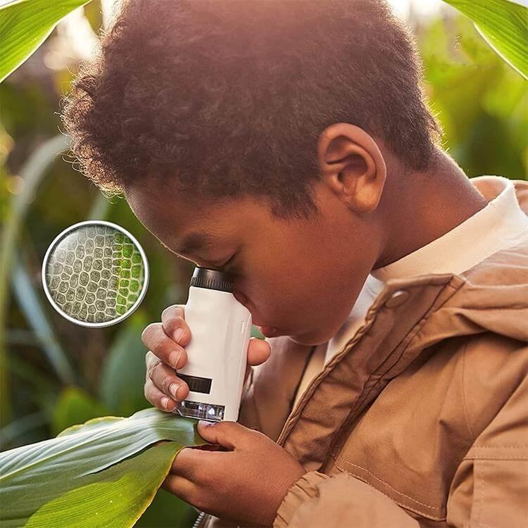 Fun Kids Microscope with Adjustable Zoom - Halri