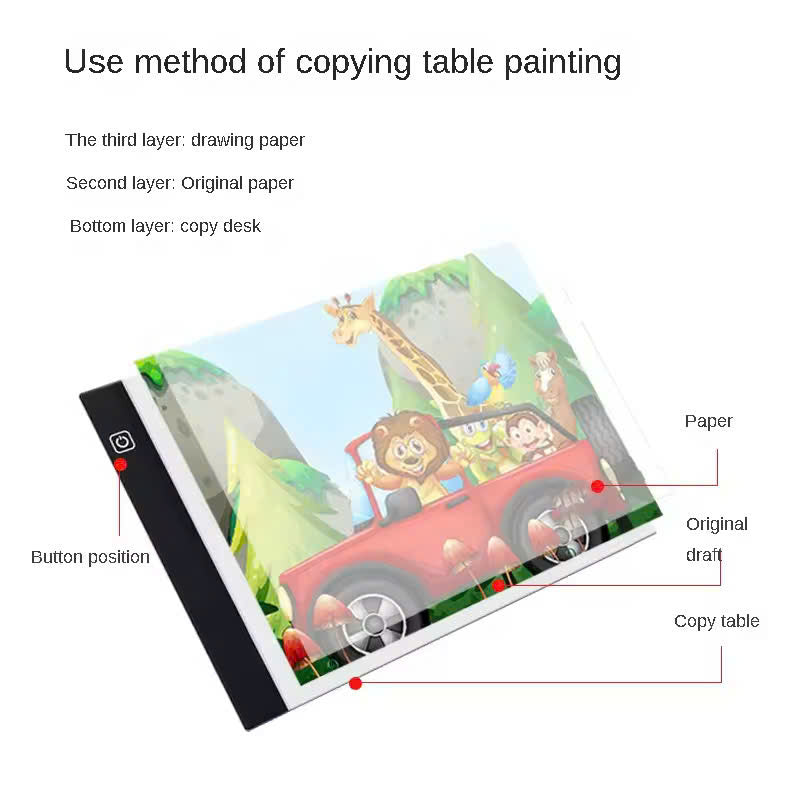 Kids Digital Drawing Tablet - Electronic Sketch Pad