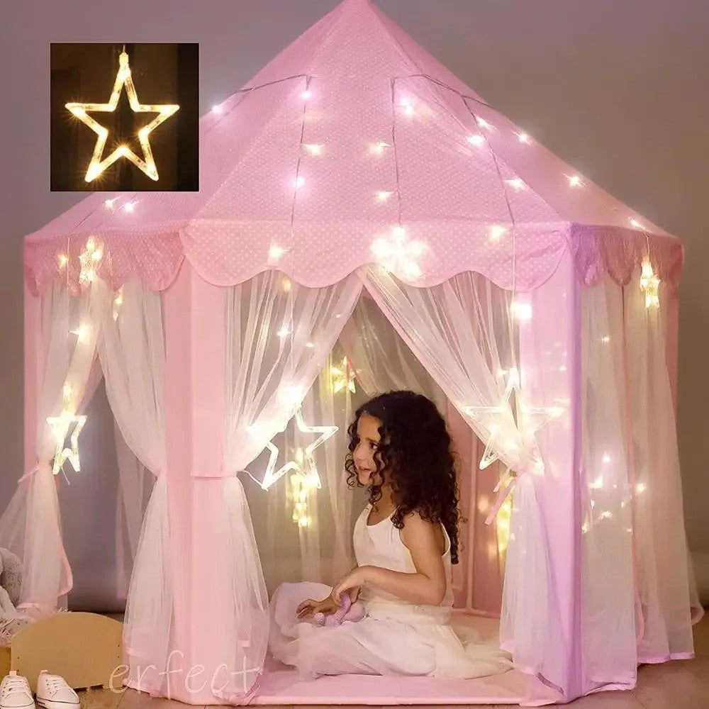 Fun Play Tent for Kids with Portable LED Lights - Halri