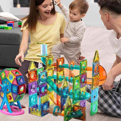 Fun Kids Magnetic Building Set 68pc Educational Toy - Halri