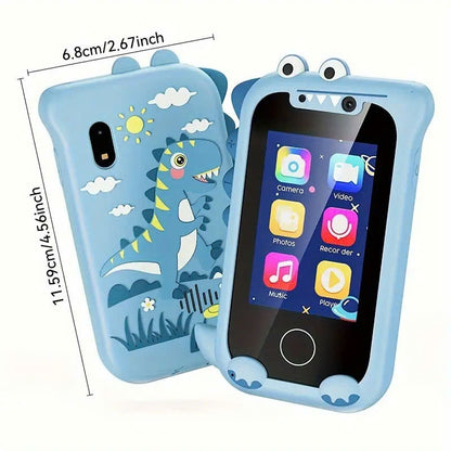 Kids Toy Phone – Music and Selfie Fun with Touch Screen, Rechargeable, Safe for Ages 3+