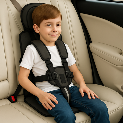 Portable Kids Booster Car Seat Adjustable Travel