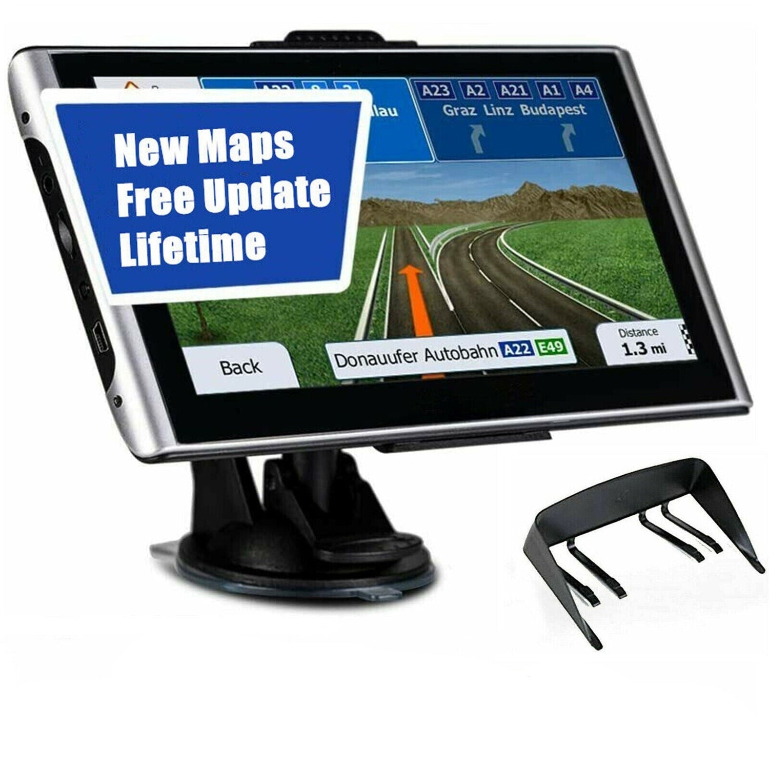 Advanced 7-Inch Car GPS Navigation System - Halri