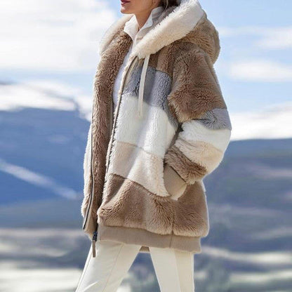 Colorful Parka Hooded Jacket
