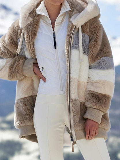 Colorful Parka Hooded Jacket