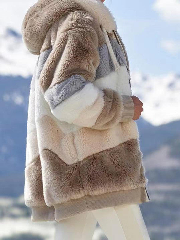 Colorful Parka Hooded Jacket