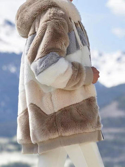 Colorful Parka Hooded Jacket