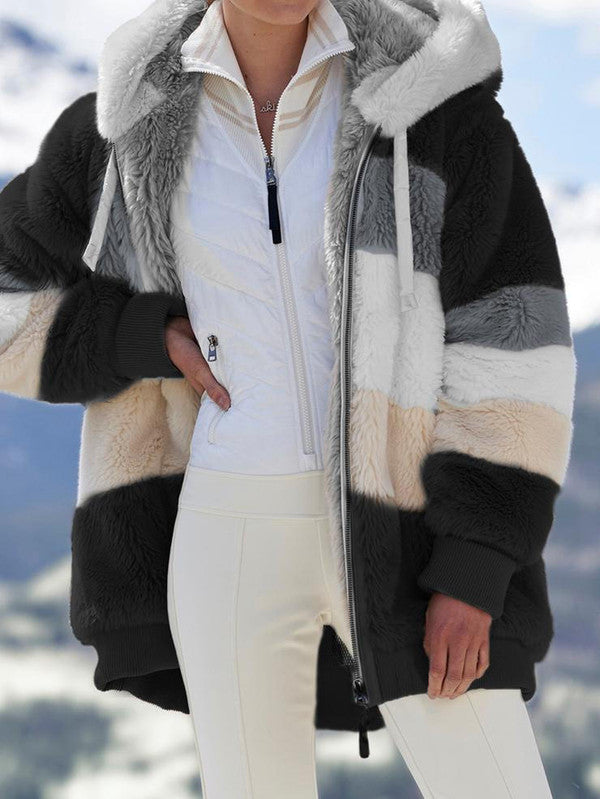 Colorful Parka Hooded Jacket