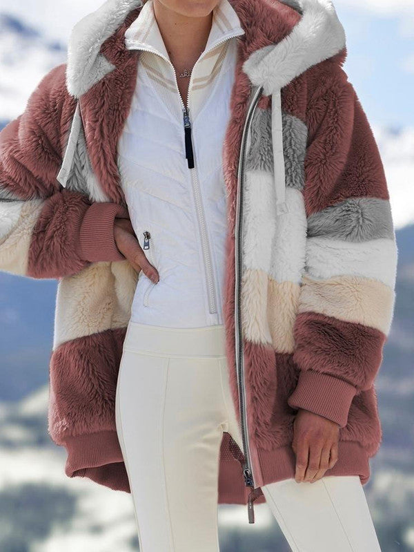 Colorful Parka Hooded Jacket