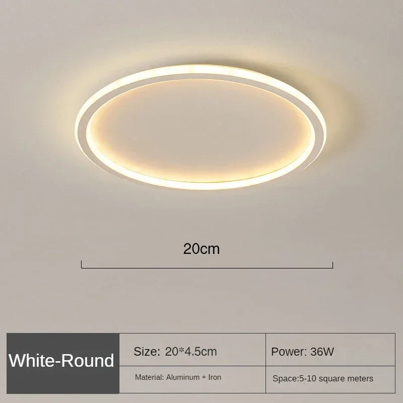 Bright Modern Scandinavian Ceiling Lamp