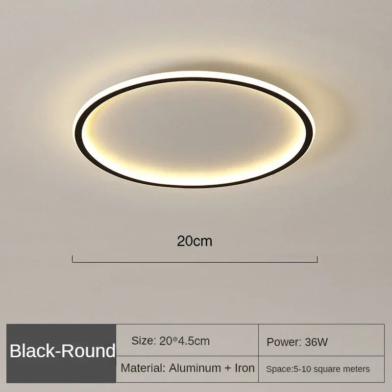 Bright Modern Scandinavian Ceiling Lamp