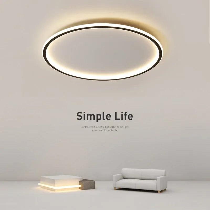 Bright Modern Scandinavian Ceiling Lamp