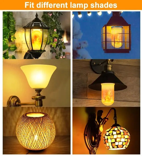 Warm Flickering LED Bulb