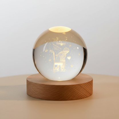 Personalized LED Table Lamp Star Design