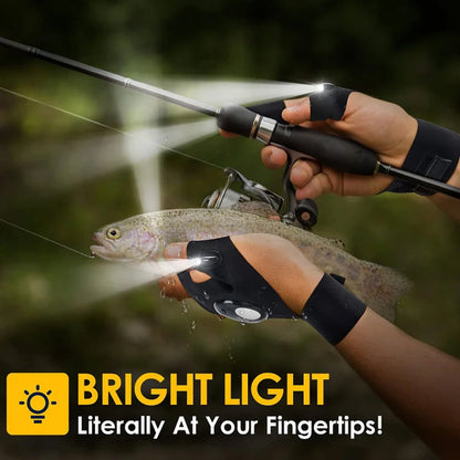 Waterproof LED Gloves for Outdoor Activities