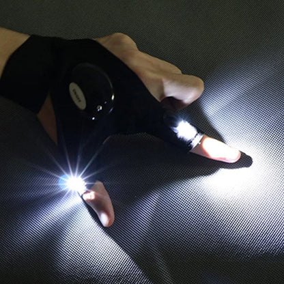 Waterproof LED Gloves for Outdoor Activities