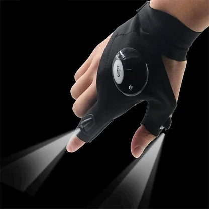 Waterproof LED Gloves for Outdoor Activities