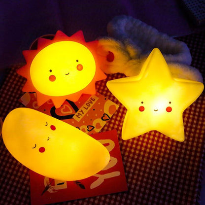 Colorful Kids Nightlight with Timer and Gentle Glow - Halri