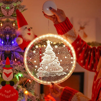 Bright Christmas Tree Lamp Decor