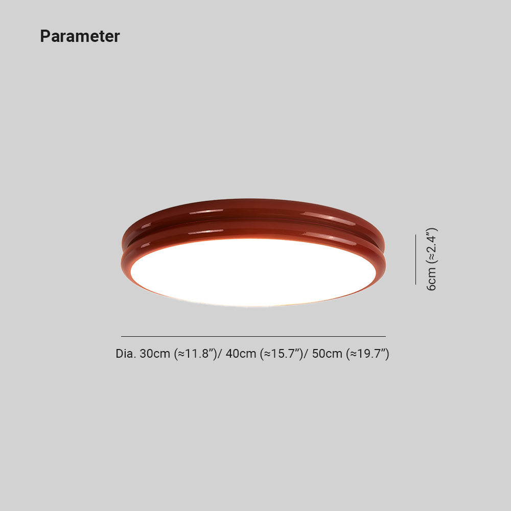Modern Slim LED Ceiling Flush Mount Light