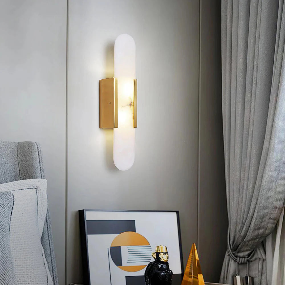 Simple Elegant Marble Wall Lamp - Halri