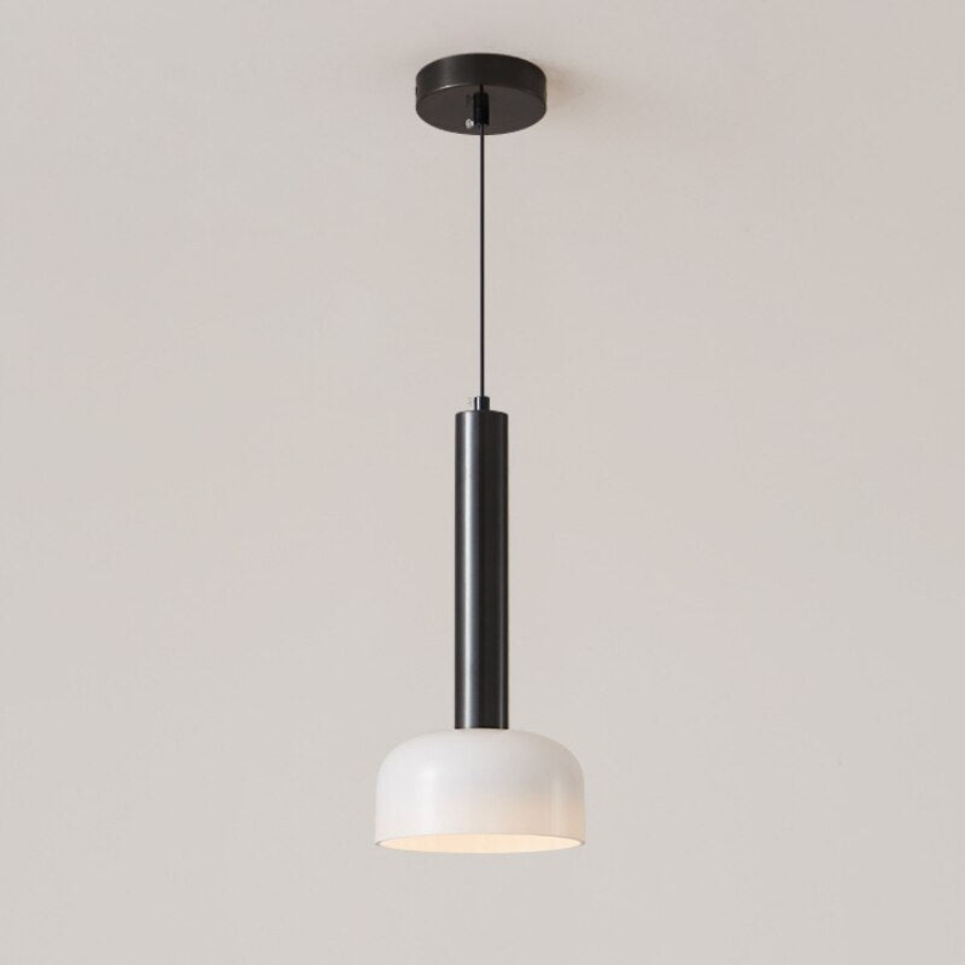 Sleek Copper LED Pendant Light - Adjustable Modern Lamp